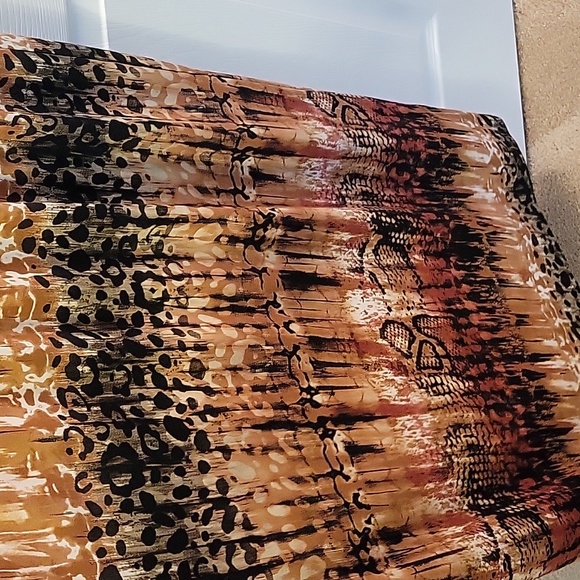 Animal Print Maxi Dress Roz & Ali 16 - Picture 4 of 6